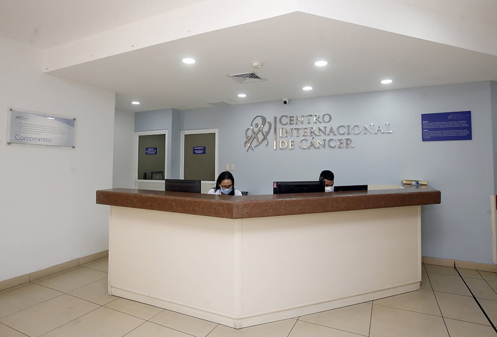 Imagen de recepción Centro Internacional de Cáncer